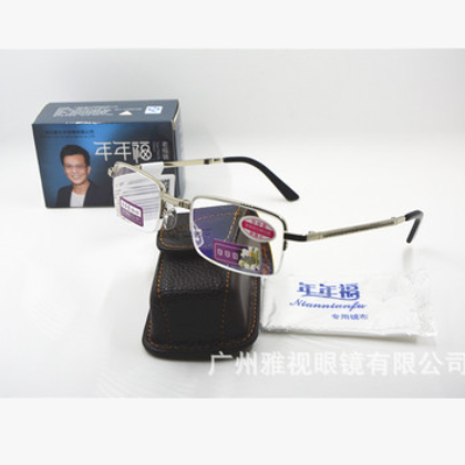 年年福精品老花镜 加硬加膜树脂片 折叠老视镜 8002图2