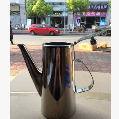 厂家直销 不锈钢冷水壶 长嘴多用壶 直身凉水壶 茶水壶图2