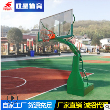 平箱仿液压篮球架 成人移动篮球架学校比赛专用篮球架 篮球架批发图3