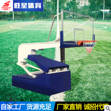 产地货源 电动液压篮球架户外移动篮球架 可升降液压篮球架可定制