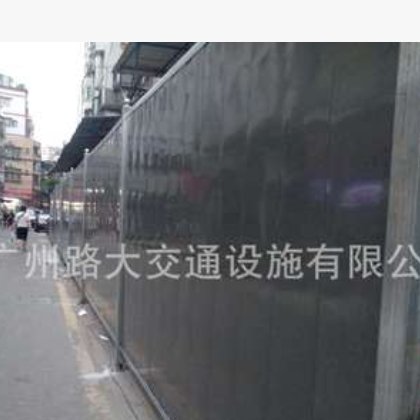 广州优质2.5米高彩钢围挡小草绿施工围挡图3
