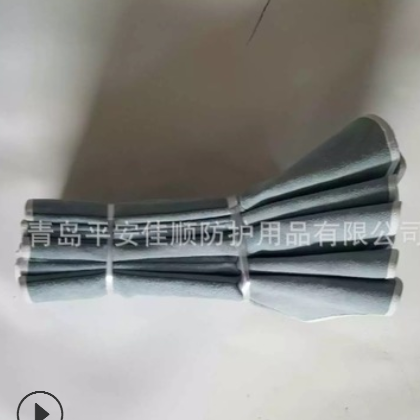 厂家定制 牛皮护脚 加长焊工脚套防护 防风防尘护脚 电焊护脚罩图2