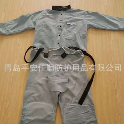 长期供应牛皮工作服 牛皮工作保护服 防护牛皮工作服 欢迎订购图2