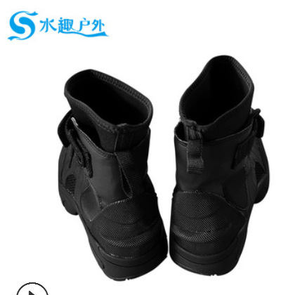 厂家批发 水趣救援靴水域消防靴抗洪救灾靴防滑防静电穿刺高帮鞋图2