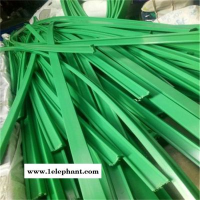 厂家供应皮食品机械输送耐磨条 塑料防护条 板衬条K型导轨护栏 塑料护栏 输送导槽 支持定制图1