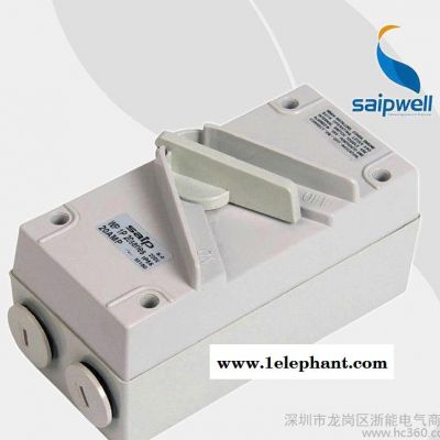赛普SP-1P35A防水隔离开关 35A户外防水防尘换向开关图3