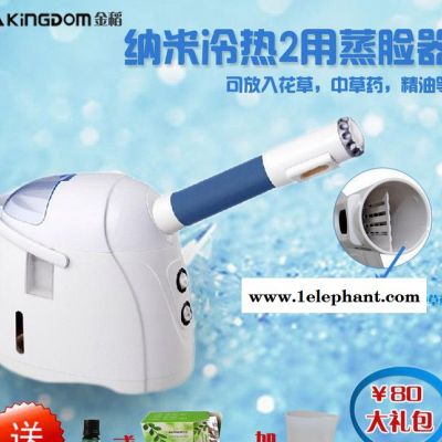 金稻洁面器个人护理家用离子蒸脸器冷热喷雾机补水器图2