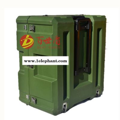 百世盾食品运输箱 面粉存储箱 加工器械搬运箱防护箱 防潮耐摔防护等级IP65滚塑箱  拉杆箱 精密仪器设备拉杆箱图2