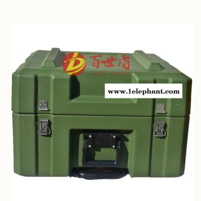 百世盾食品运输箱 面粉存储箱 加工器械搬运箱防护箱 防潮耐摔防护等级IP65滚塑箱  拉杆箱 精密仪器设备拉杆箱图5