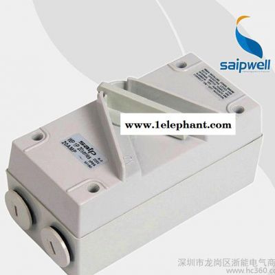 赛普SP-1P20A防水防尘隔离开关 户外塑料工业防水开关图2