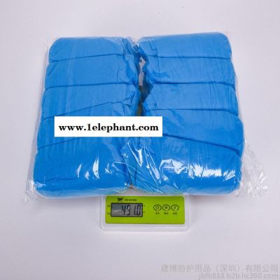 加厚无纺布鞋套家用室内家居防尘耐磨防滑透气客人护理一次性鞋套图2