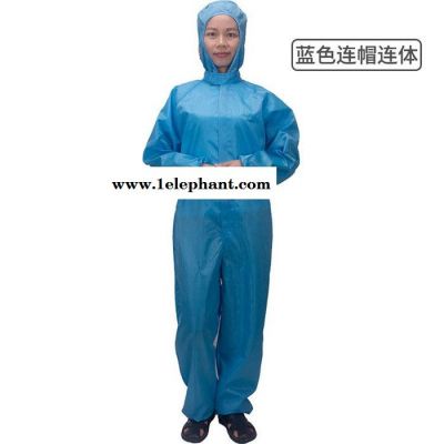 车间工作无尘衣服连体防尘服无尘室防静电连帽连体服喷涂防护服图3