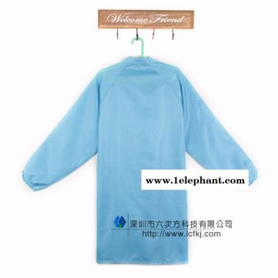 **防静电大褂防静电无尘衣大褂无尘服防尘服静电服纽扣大褂图3