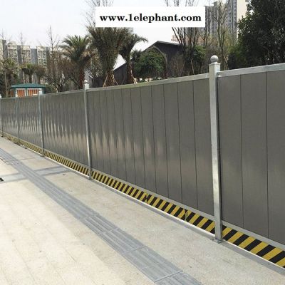 彩钢围蔽城市道路隔离护栏恺嵘使用寿命长防风防尘围蔽防风防尘围蔽定制图2