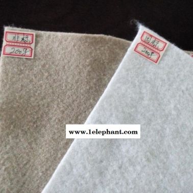 生产厂家土工布 绿色土工布200g隔离工地防尘布盖土绿化无纺布