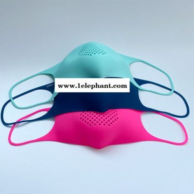 东莞厂家定制医用硅胶口罩 耐温硅胶面罩 食品级硅胶防护口罩开模图2