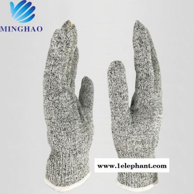 **HPPE5级防割手套厨房手套食品级屠宰防护手套图3