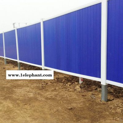 隔离工地围挡 源头供应商 拓轩铁皮围挡 防风防尘临时隔离围挡 铁皮围挡供货商图2