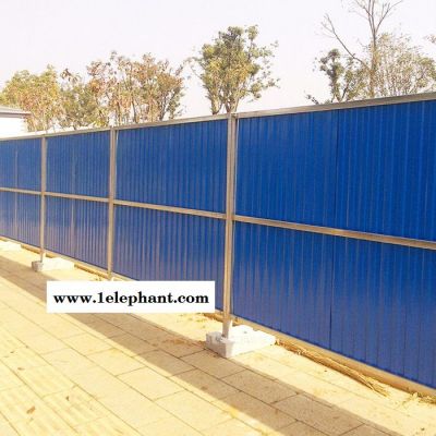 隔离工地围挡 源头供应商 拓轩铁皮围挡 防风防尘临时隔离围挡 铁皮围挡供货商图3