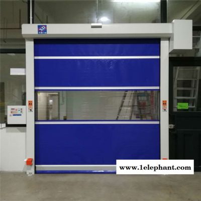 东莞隔离车间防火防尘快速卷帘门 卷帘快速提升门图2