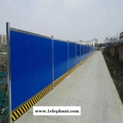 彩钢板施工小草围挡工地防尘围挡城建道路铁皮隔离挡板隔离板图8