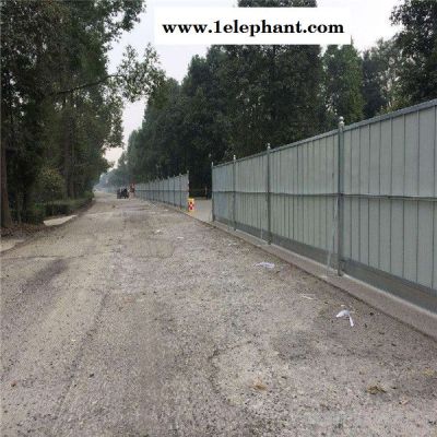 清远PVC围墙护栏供应 广州施工围挡定做 建筑工地防尘封闭隔离图5