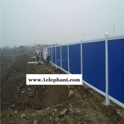 清远PVC围墙护栏供应 广州施工围挡定做 建筑工地防尘封闭隔离图4