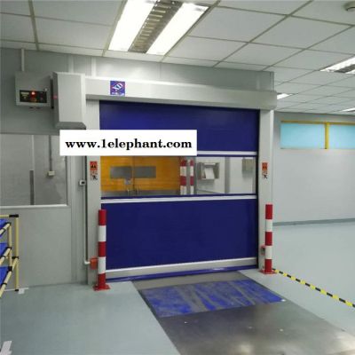 惠州pvc自动快速门|隔离防尘快速软帘门|专业生产厂家图8