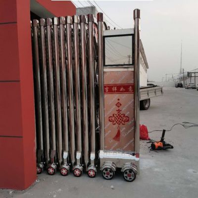 【金巧匠】防尘隔离快速门风淋室互锁智能卷帘门 电动门 电动伸缩门图2