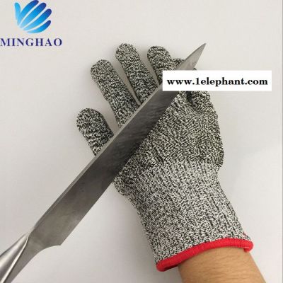 ** HPPE食品级防割手套 屠宰手套 厨房防护手套 防切割手套图2