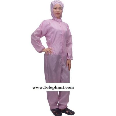 食品厂工作服 连体防尘服喷漆防护服连帽全身防护服四色可选图2