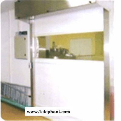 防虫防尘隔离防火防异味铝合金硬质快速卷帘门**图6