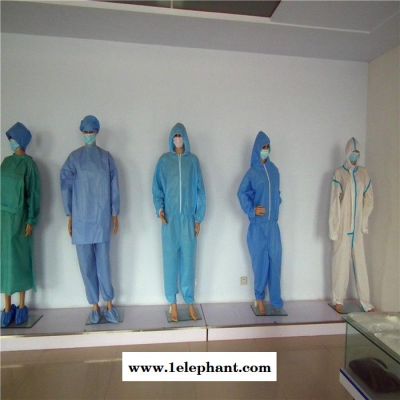 批发 一次性加厚无纺布防护服连体防护衣工作无尘服隔离服隔离衣一次性无纺布防护服 无纺布防护服 隔离服 防尘服 防水 隔菌图2