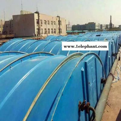 输送机玻璃钢防雨罩 玻璃钢防尘罩  防尘罩厂家 玻璃钢污水防水罩图2