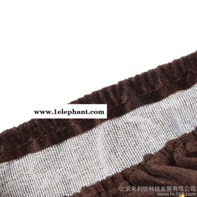 割绒绒布鞋套样板房绒布布鞋套可反复洗防滑 鞋套别墅绒布脚套图2