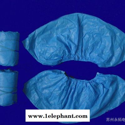 **一次性CPE防滑鞋套塑料脚踩自动机鞋套图3