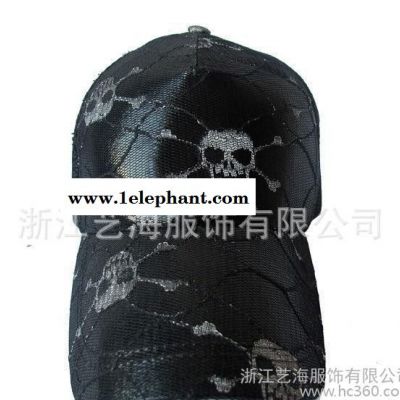 专业帽子工厂 帽子加工订做 骷髅头棒球网帽 男式潮流休闲帽定做 帽子批发图2