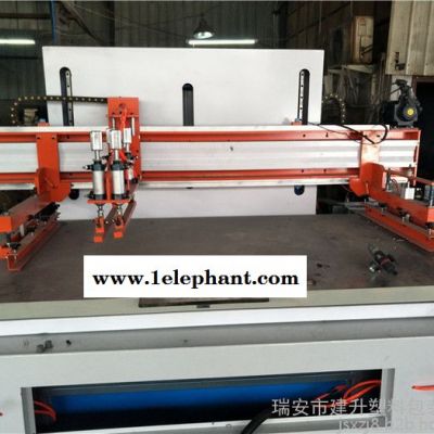 电脑家电防尘罩分切切片一体丝网印刷机图2