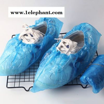 徽帮 一次性鞋套 pe塑料鞋套 家用 加厚 防水防尘脚套鞋套图3