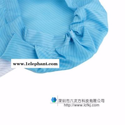 防静电圆帽静电帽防尘帽子女车间工作帽无尘帽劳保帽厨师网帽头套图4