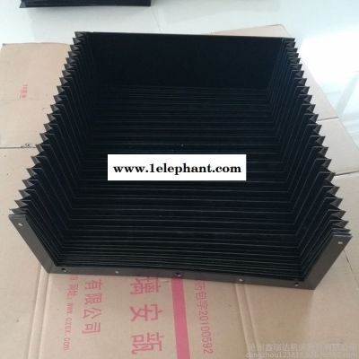 风琴防护罩 导轨防尘罩 油缸防护罩 钢板导轨防护罩 鑫瑞达机床防护罩 龙门横梁直线导轨防尘罩