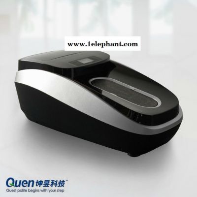 供应QUEN坤昱XT-46C鞋套机智能鞋覆膜机样板房鞋套机图2