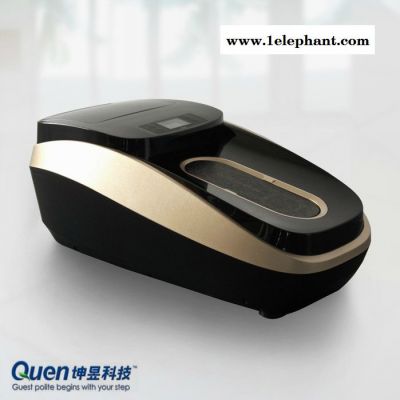供应QUEN坤昱XT-46C鞋套机智能鞋覆膜机样板房鞋套机图3