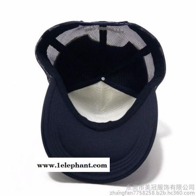 15年制帽厂网帽生产商定制印刷海绵网帽 拼色透气太阳帽货车帽图3