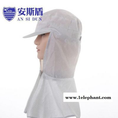 2015新款食品卫生披肩网帽透明洁净食品厂必备现货图2