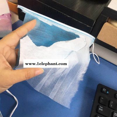 利菲尔特 一次性防护口罩 防尘口罩 口罩现货供应100支/盒，可出口，量大从优图3