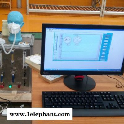 口罩颗粒物防护效率检测装置|口罩防护性能检测装置|计算机检测 口罩防护性能检测仪图5