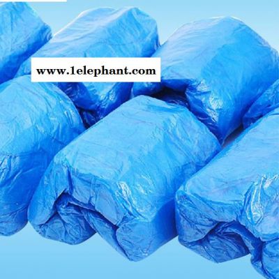 【精淘塑料】厂家直供 创意雨鞋套 蓝色PE鞋套 防水鞋套 防雨儿童鞋套 无纺布鞋套图2