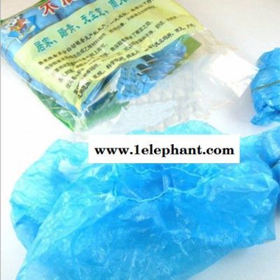 【精淘塑料】 厂家 专业提供 大量** 一次性鞋套批发 无纺布鞋套 pe鞋套 防尘防水鞋套图3