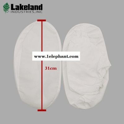 LAKELAND/雷克兰防滑脚套防水防化耐油高帮鞋套疾控医隔离防疫防护服用靴套 一次性靴套图2